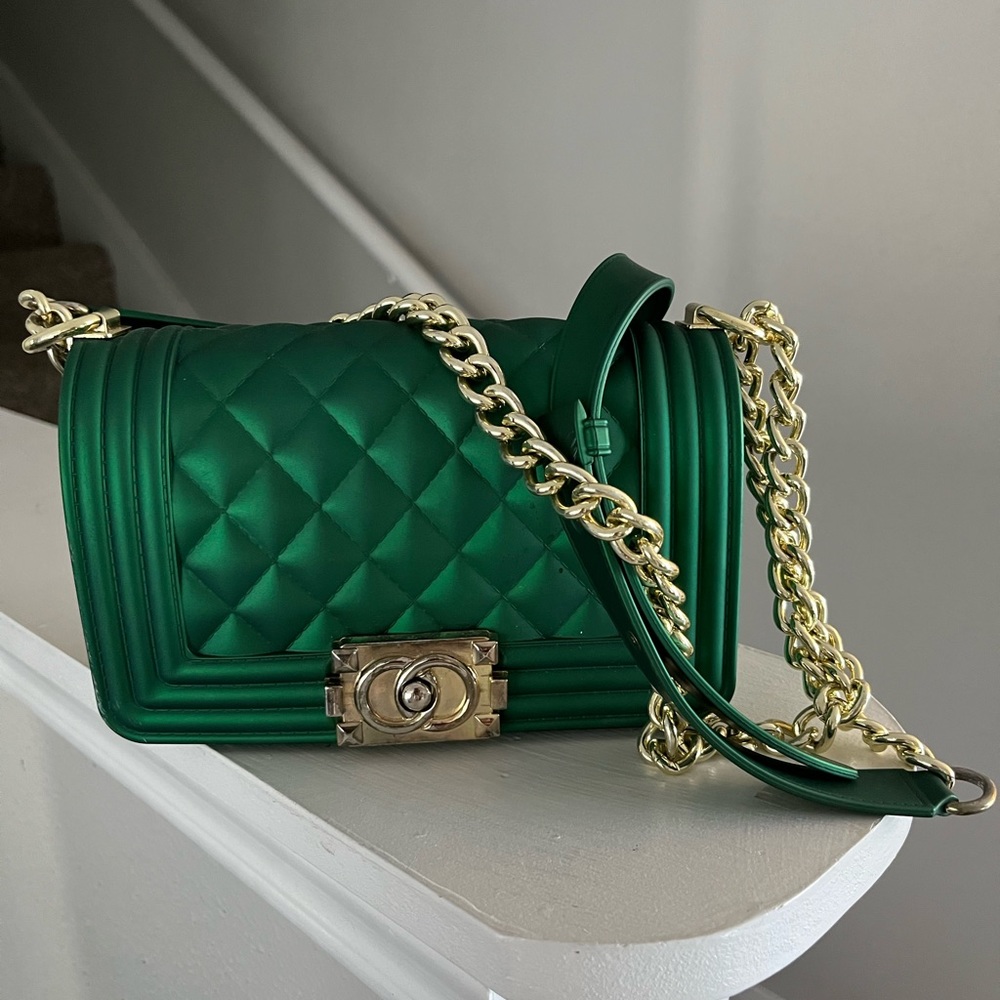 Emerald Clutch Bag